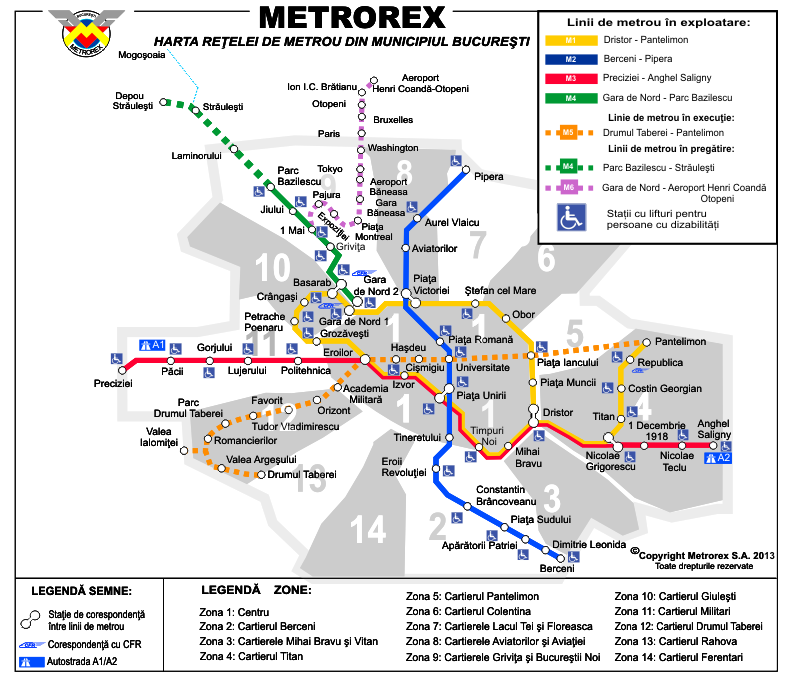 Metroul ar putea circula prin Afumati